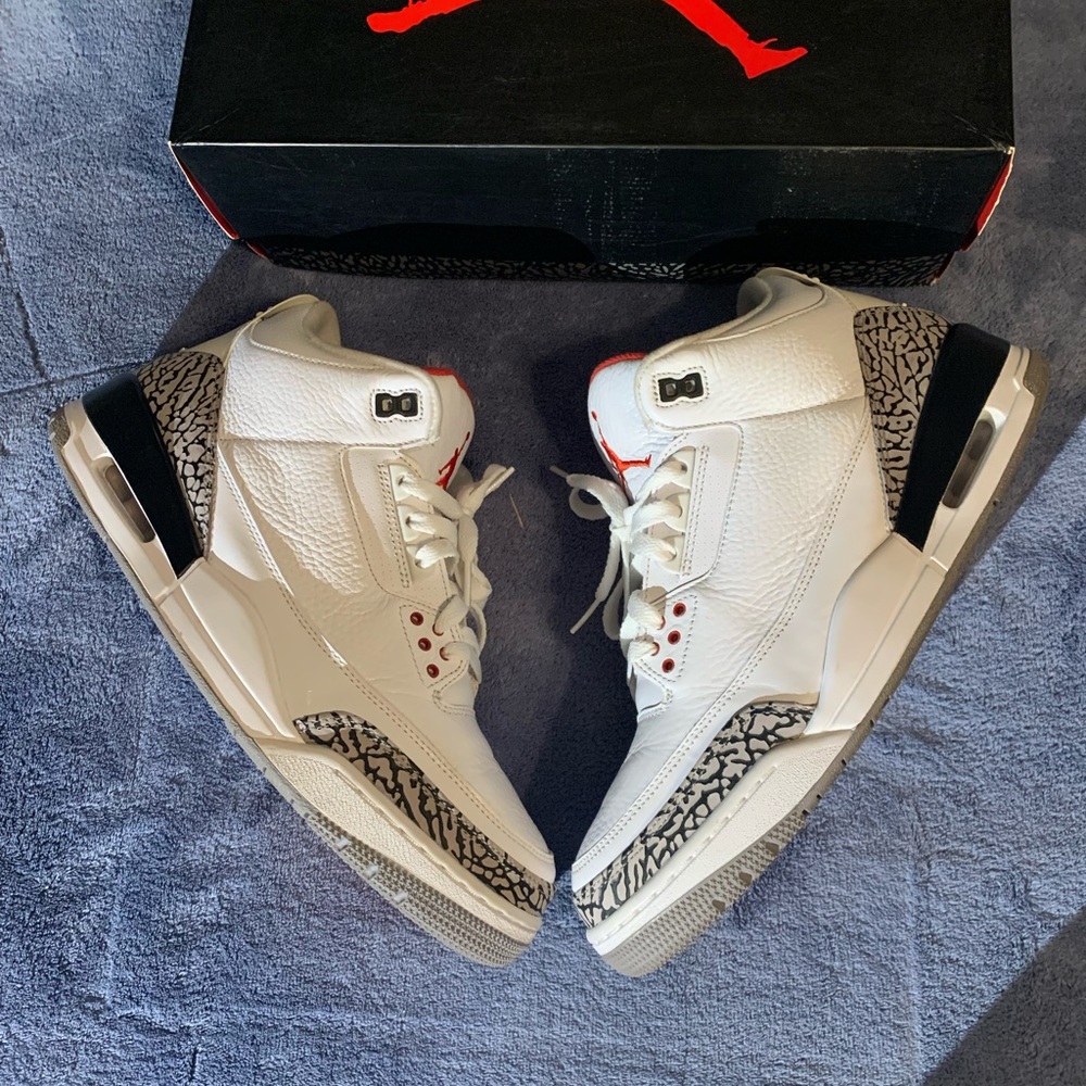 Jordan Retro 3 White Cement 2011